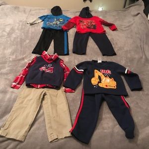 Boys 3T long sleeve sets bundle